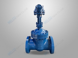 API 600 cast steel wedge gate valve