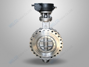 API 609 stainless steel triple offset butterfly valve