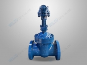 API 600 cast steel wedge gate valve