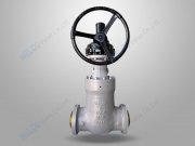 Pressure seal bonnet gate valve