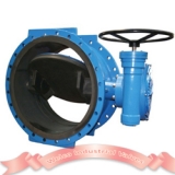 AWWA double flange butterfly valve