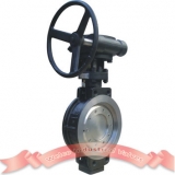 Wafer metal seal butterfly valve